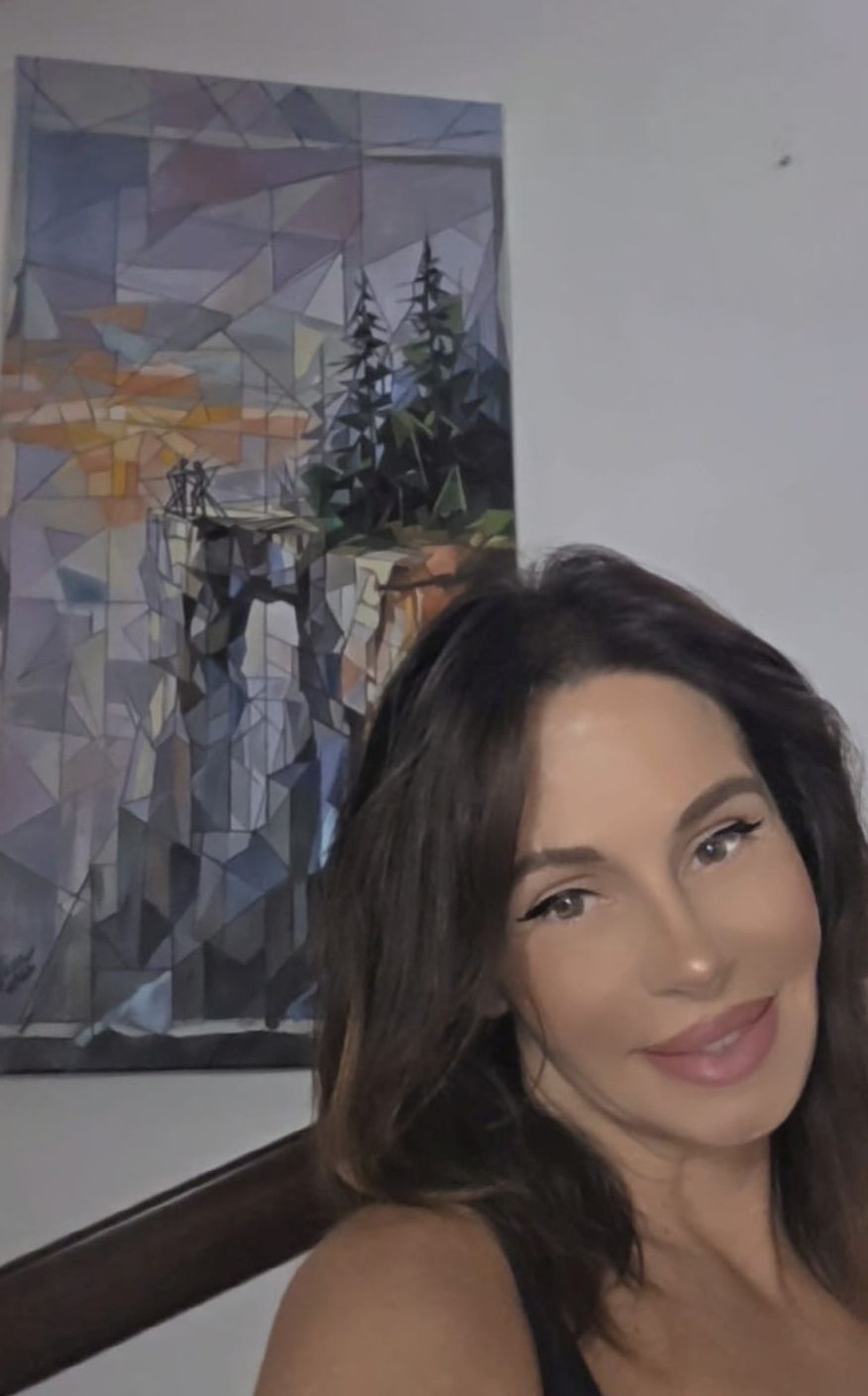 ArteDiAlina.com painting: Cubist Landscape